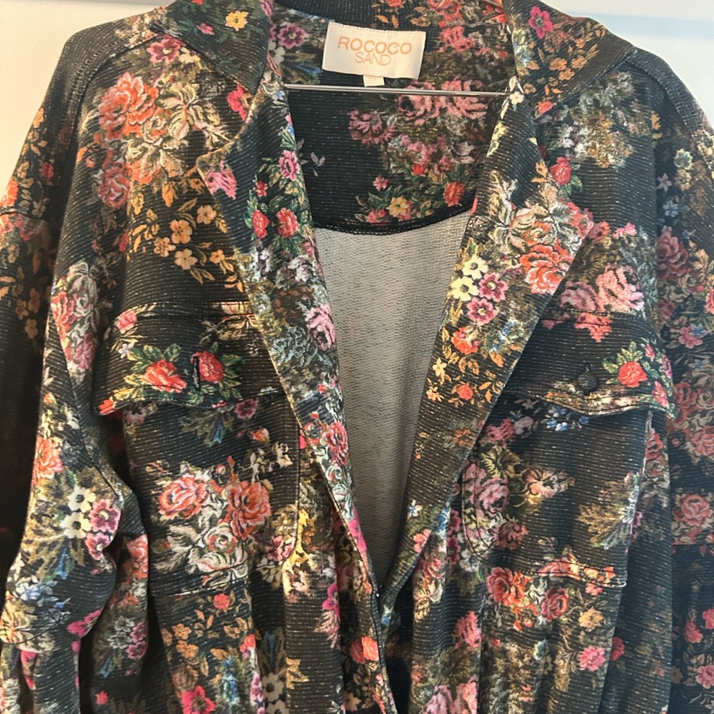 Rococo Sand Floral Ankle Jumpsuit - perfect for fall
